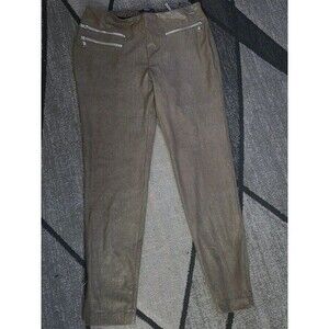 guess women's sparkly pants with zippers